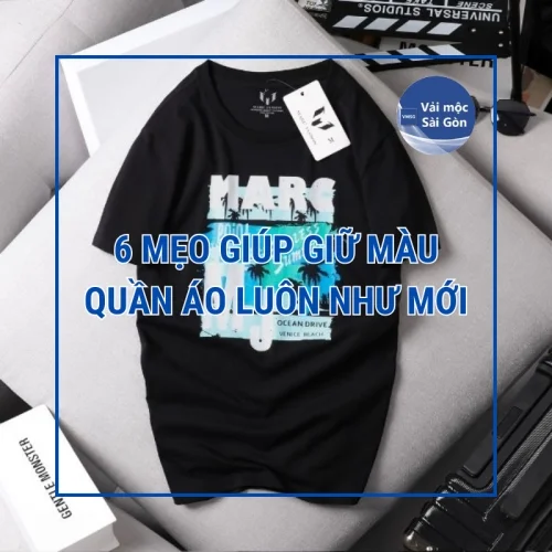 5 cách bảo quản hình in trên áo thun