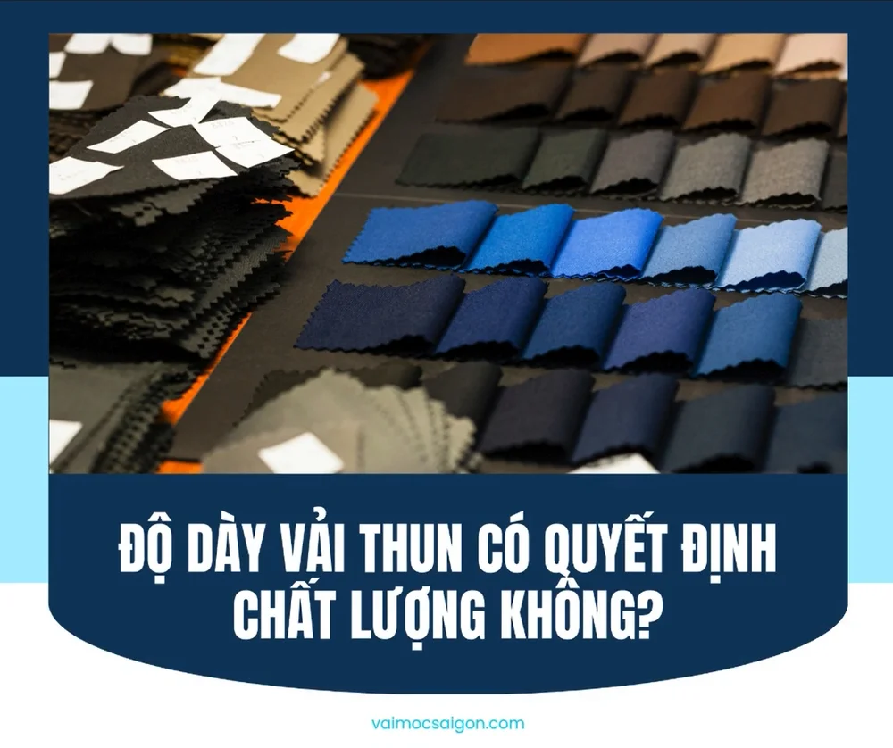 Độ Dày Vải Thun Có Quyết Định Chất Lượng Không?