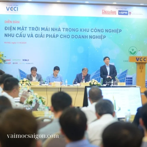 Doanh nghiệp dệt may mong muốn có cơ chế mới cho điện mặt trời mái nhà