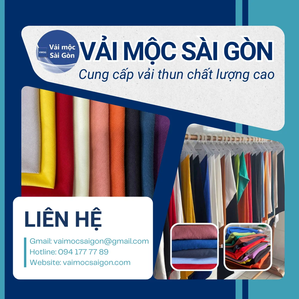 VẢI MỘC SÀI GÒN - Đối tác tin cậy của các doanh nghiệp dệt may