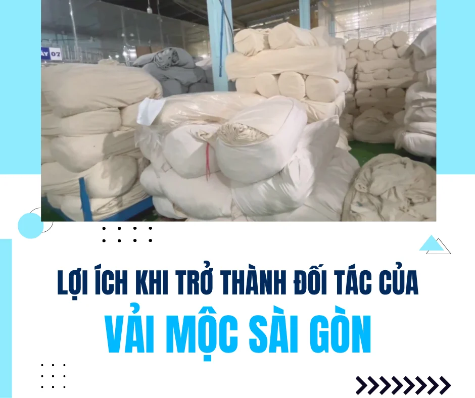 Vải Mộc Sài Gòn: Xưởng dệt Vải thun, Vải mộc uy tín hàng đầu