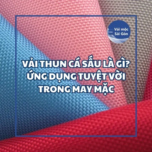 Vải thun Cá sấu là gì? Ứng dụng tuyệt vời trong may mặc