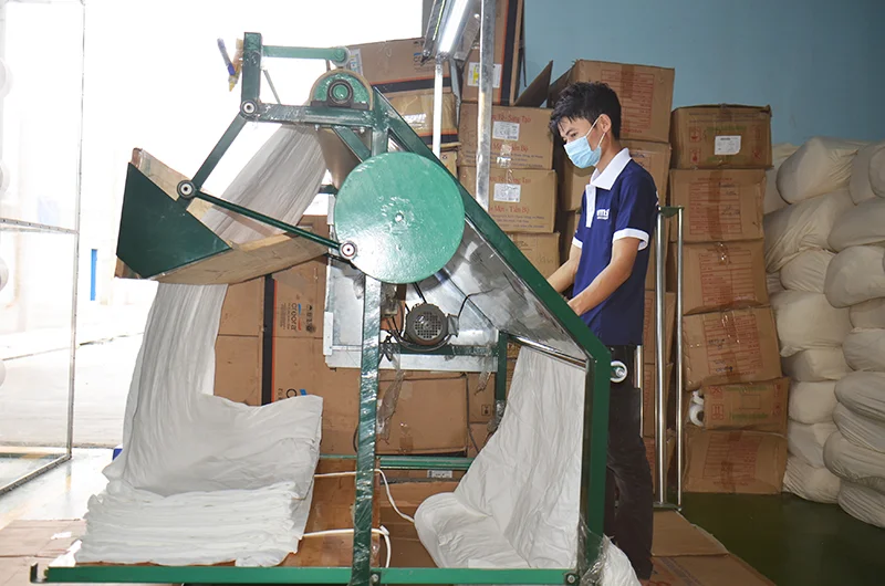 Nhà máy sản xuất vải dệt kim — ảnh 19