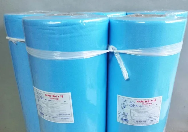 Ga trải, vải bọc thiết bị y tế