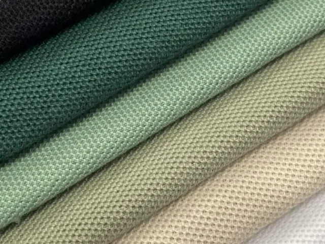 Vải thun cá sấu poly