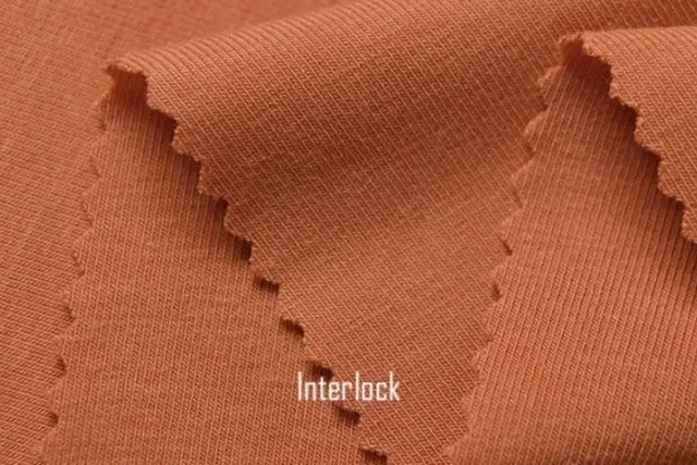 Vải thun cotton Interlock